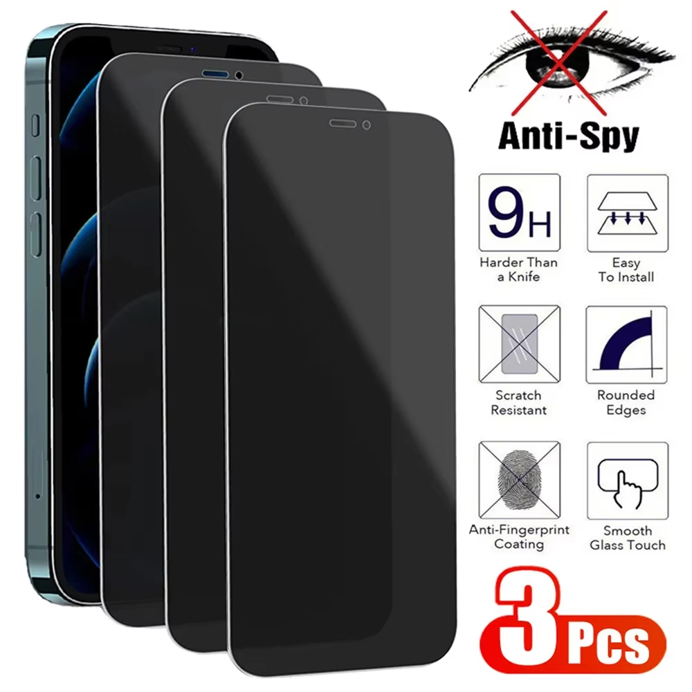 Privacy Screen Filter - 1-3pcs Privacy Tempered Glass For Samsung