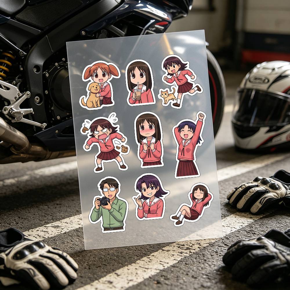 Laptop Accessories Ideas - Azumanga Daioh Stickers Auto Body Bumper