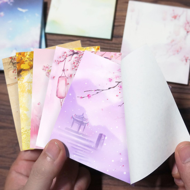 Laptop Accessories Kids - 1PCS Cartoon Portable Retro Square Tearable