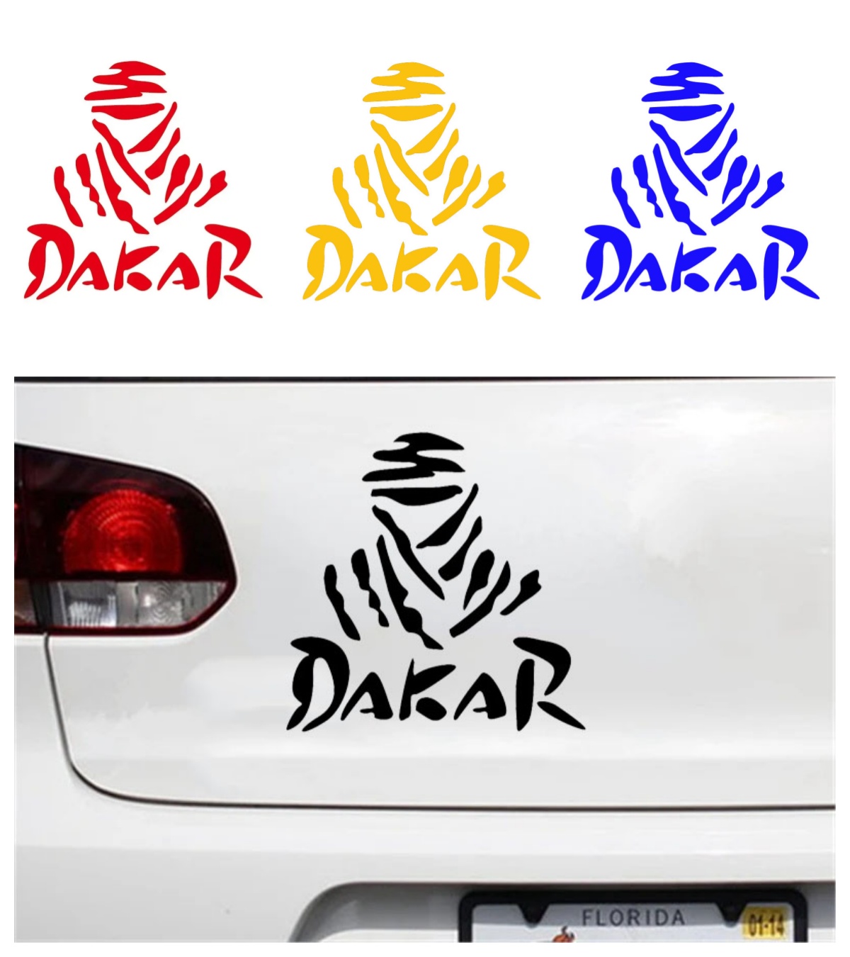 Laptop Accessories Ideas - Car Motorcycle Sticker DAKAR Rally Game