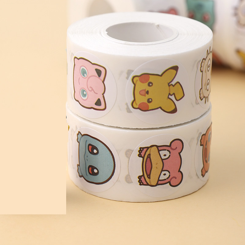 500pcs Roll Cartoon Pokemon St - огляд і ціна Laptop Accessories Kids