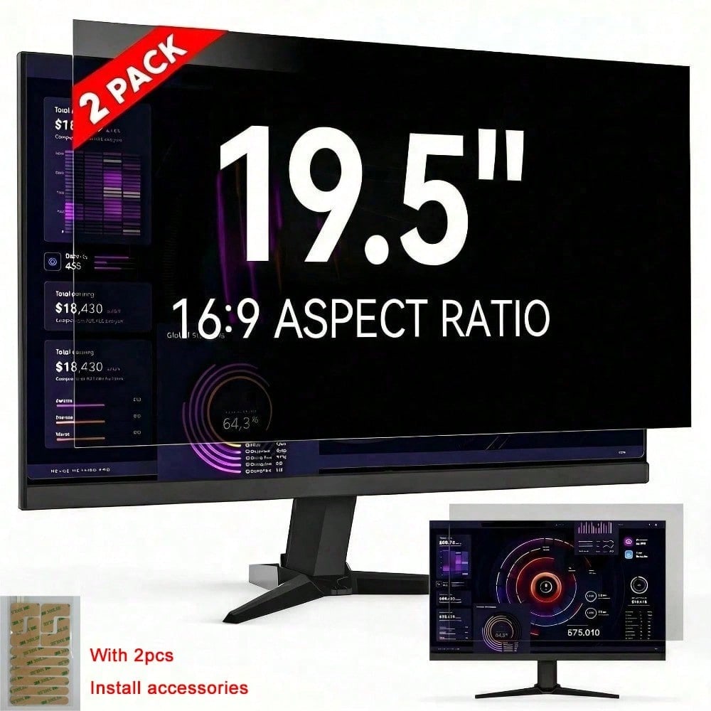 [2-Pack] 19.5 Inch 16:9 Comput - огляд і ціна Privacy Screen Filter