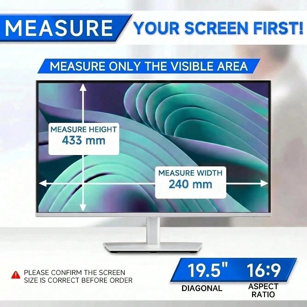 [2-Pack] 19.5 Inch 16:9 Comput - огляд і ціна Privacy Screen Filter