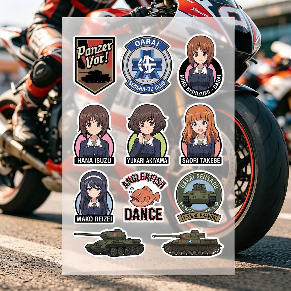 Anime Girls Und Panzer Motorcy - огляд і ціна Laptop Accessories Kids