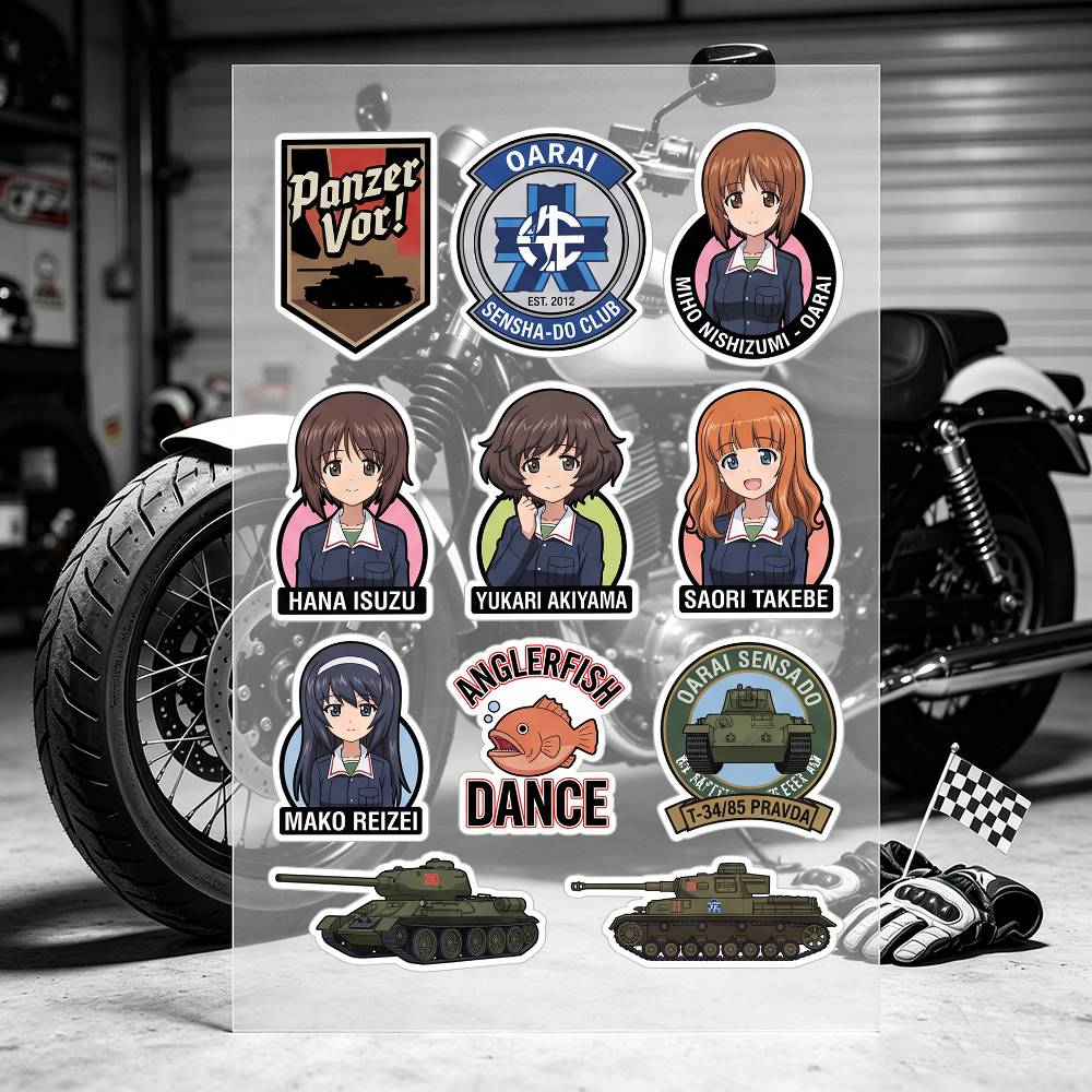 Anime Girls Und Panzer Motorcy - огляд і ціна Laptop Accessories Kids