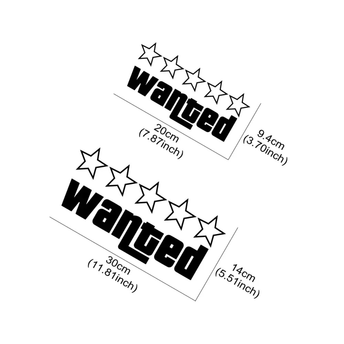 1PC Wanted Car Funny Stickers  - огляд і ціна Laptop Accessories Ideas