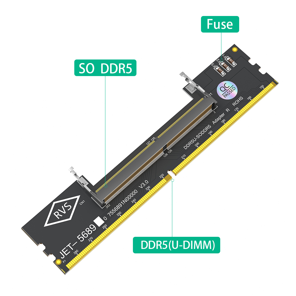 Laptop SO-DIMM to Desktop DDR5 - огляд і ціна Memory Ram Upgrade