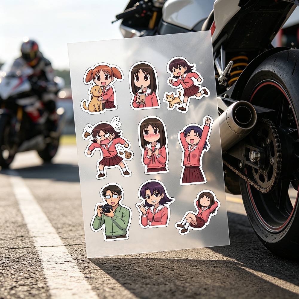 Azumanga Daioh Stickers Auto B - огляд і ціна Laptop Accessories Ideas