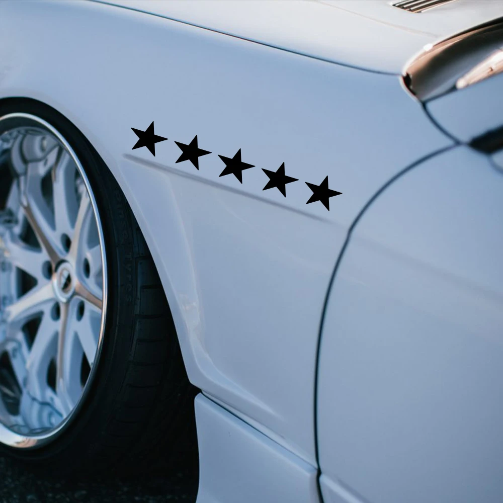 20x3cm 5 Star Wanted Car Stick - огляд і ціна Laptop Accessories Ideas