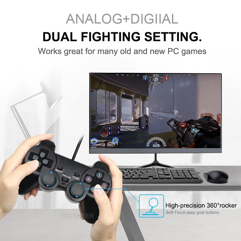 Wired USB PC Gaming Joystick G - огляд і ціна Laptop Accessories Ideas