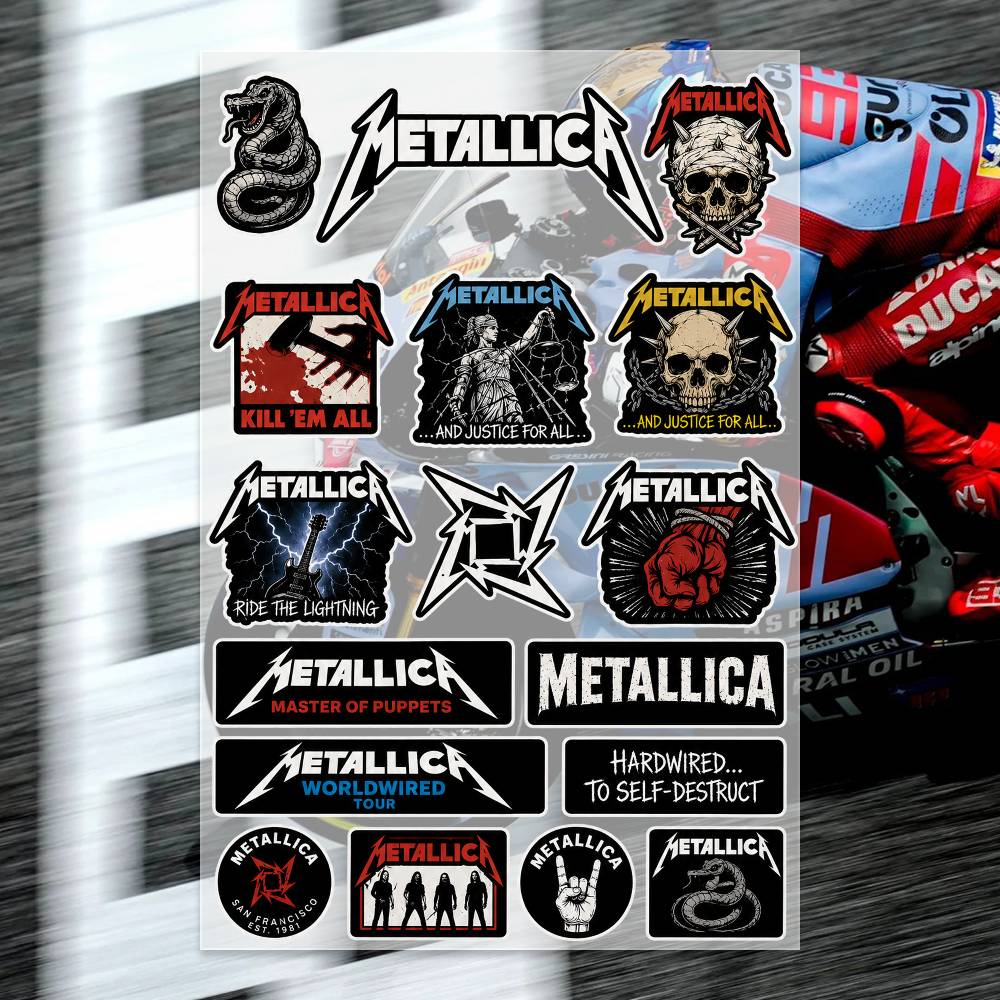 M-Metallica Stickers Moto Stic - огляд і ціна Laptop Accessories Ideas