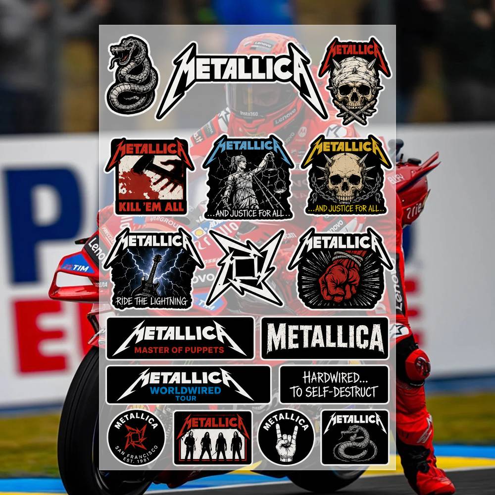 M-Metallica Stickers Moto Stic - огляд і ціна Laptop Accessories Ideas