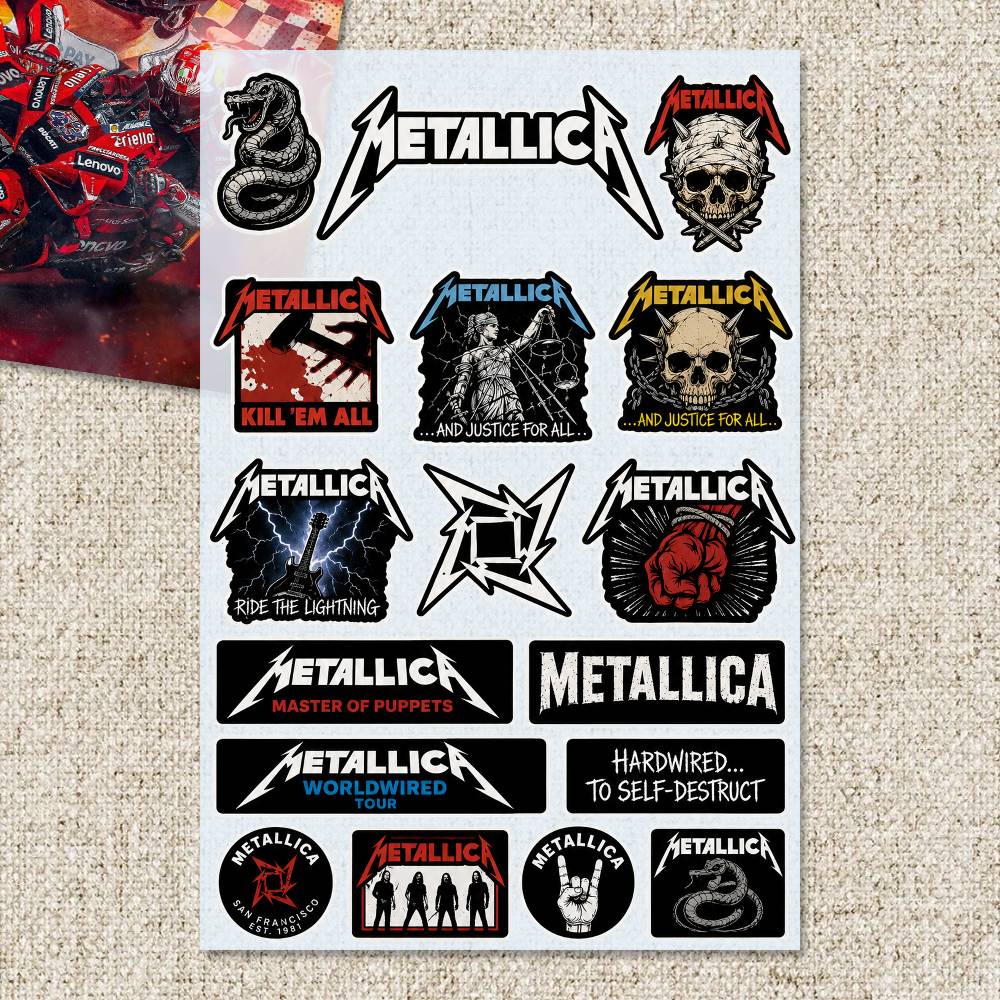 M-Metallica Stickers Moto Stic - огляд і ціна Laptop Accessories Ideas