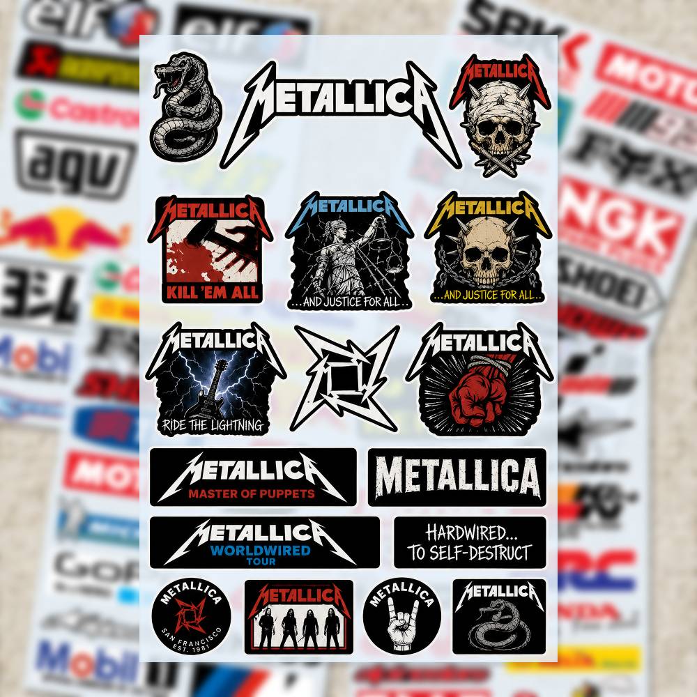 M-Metallica Stickers Moto Stic - огляд і ціна Laptop Accessories Ideas
