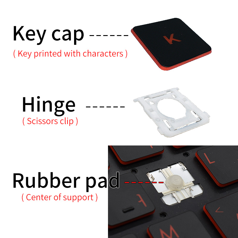 Replacement Keycap Key Cap&Sci - огляд і ціна Laptop Accessories Hp