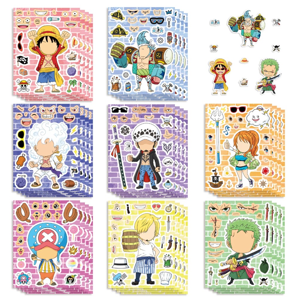 8/16/24Sheets One Piece Luffy  - огляд і ціна Laptop Accessories Kids