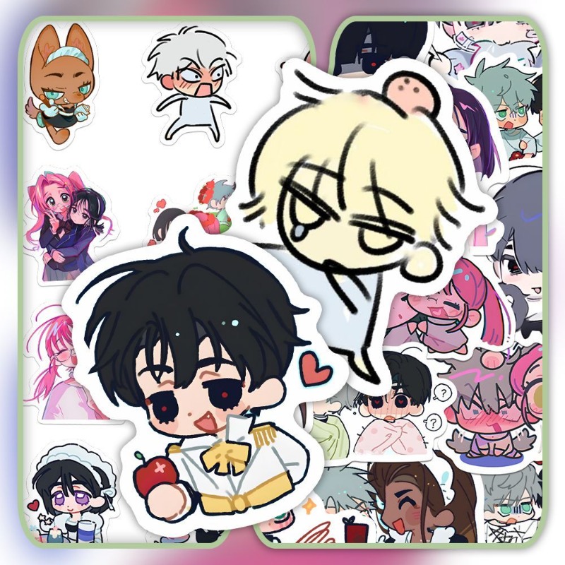 80Pcs/set Cartoon Anime Alien  - огляд і ціна Laptop Accessories Kids