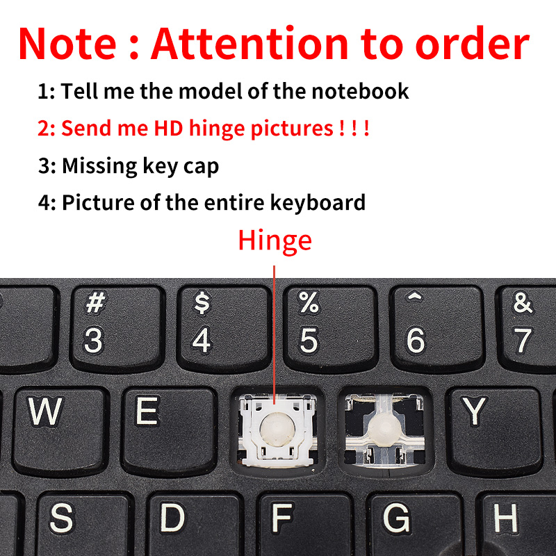 Replacement Keycap Key Cap Rub - огляд і ціна Laptop Accessories Hp