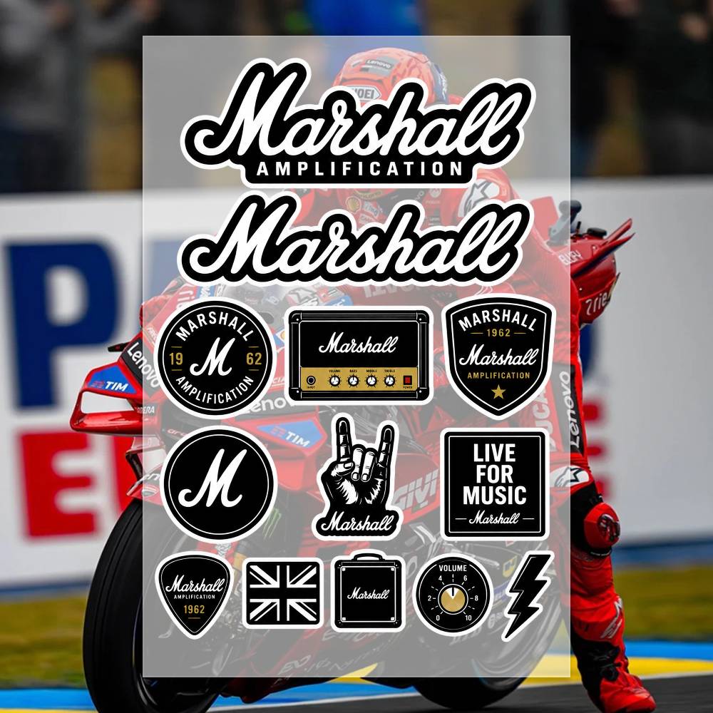 M-arshall Stickers Moto Sticke - огляд і ціна Laptop Accessories Ideas