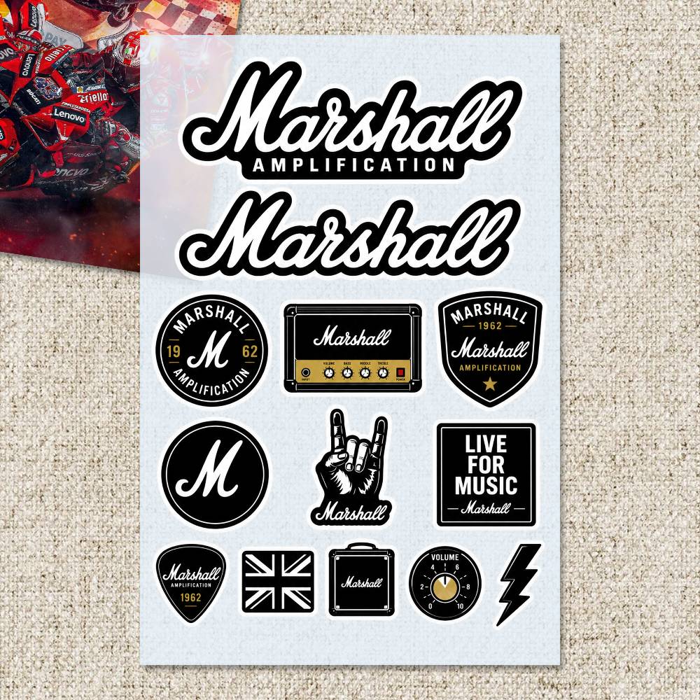 M-arshall Stickers Moto Sticke - огляд і ціна Laptop Accessories Ideas