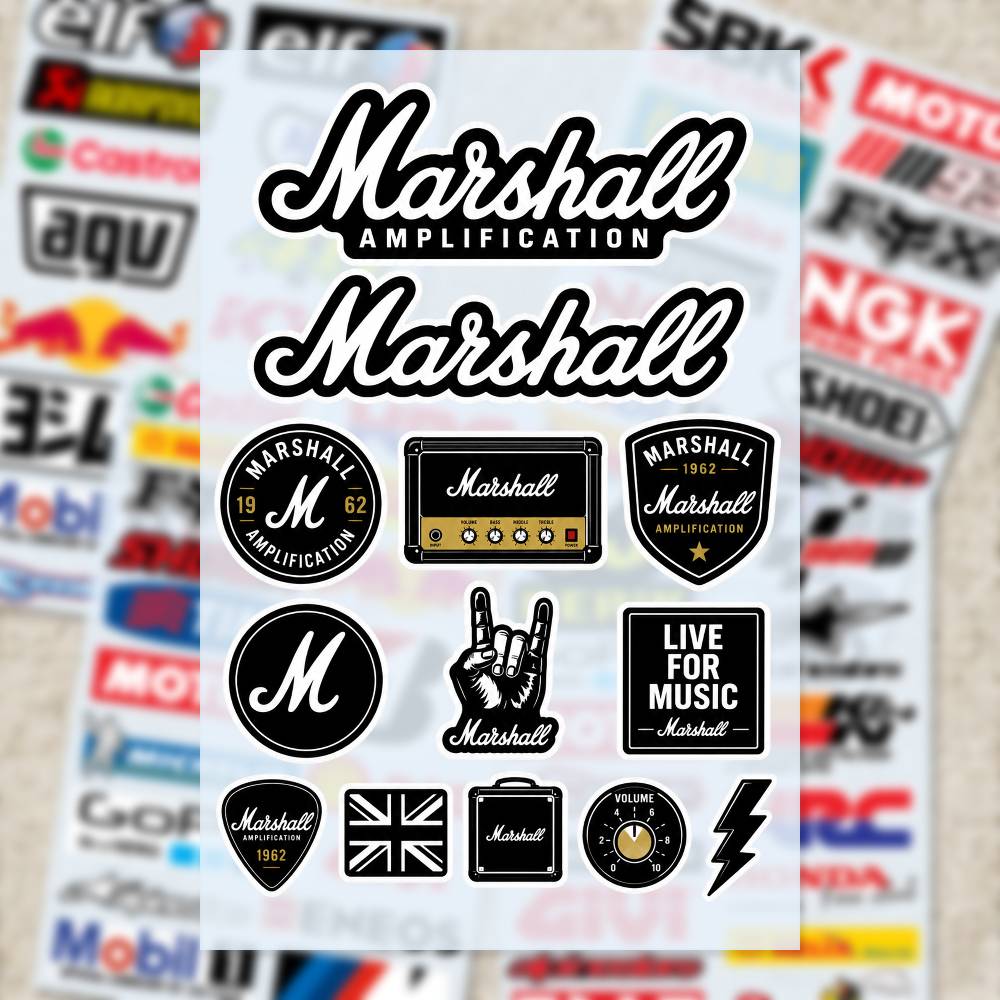 M-arshall Stickers Moto Sticke - огляд і ціна Laptop Accessories Ideas