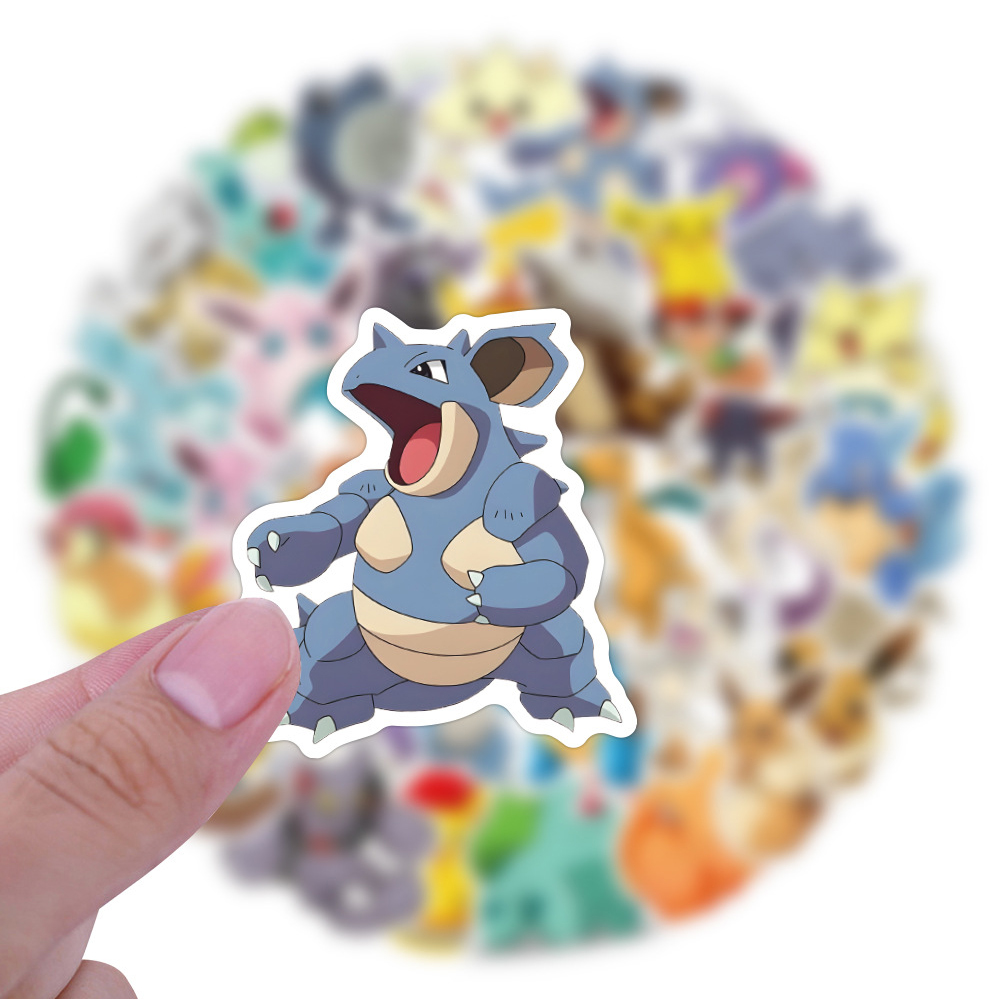 50/60pcs Cute Cartoon Anime Po - огляд і ціна Laptop Accessories Kids